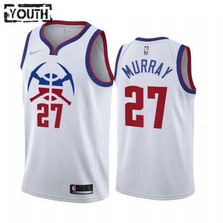 Camiseta Niños Denver Nuggets Jamal Murray 27 2020-21 Earned Edition Swingman